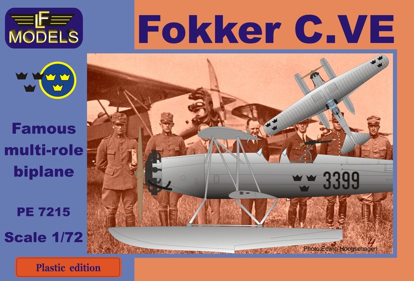 Fokker C.VE Sweden Bristol Mercury Float - Click Image to Close