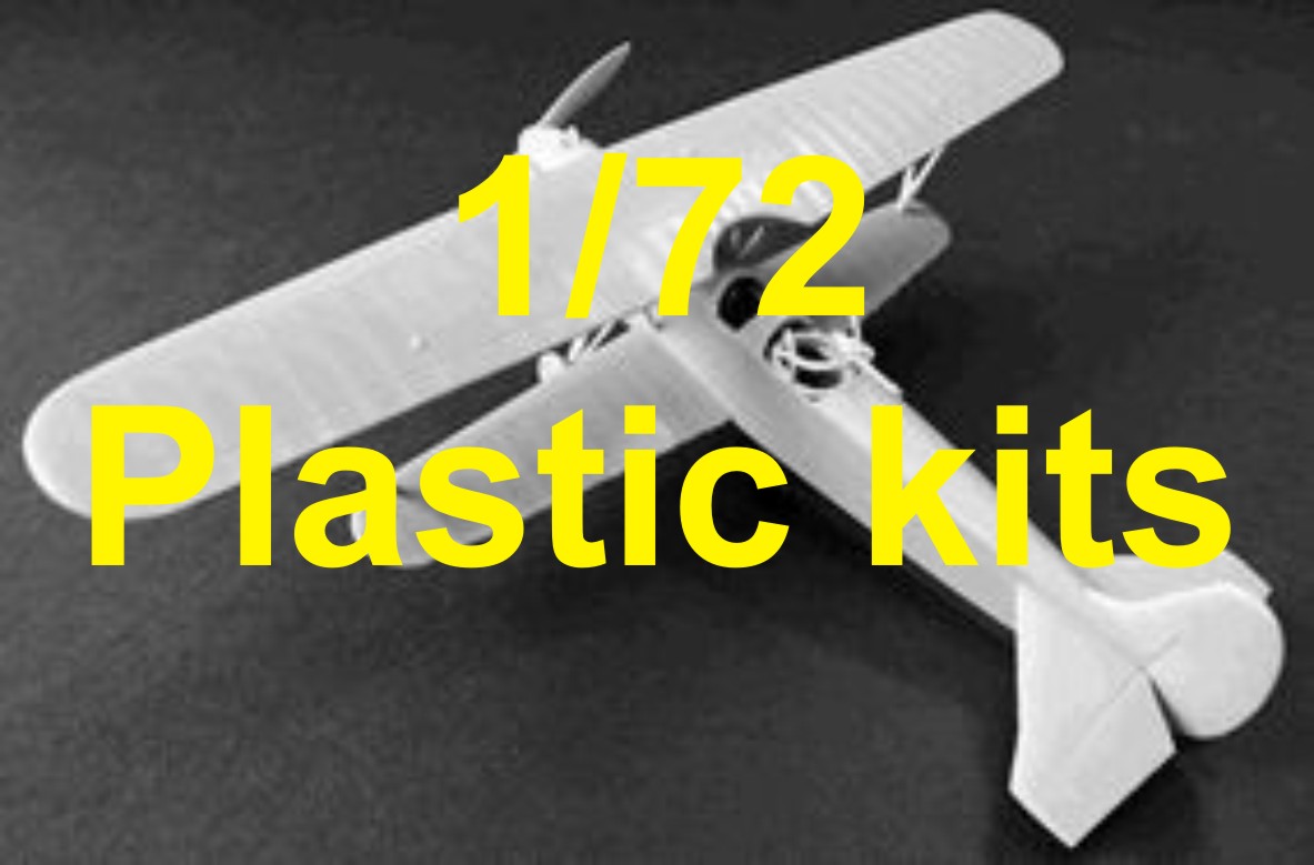 1/72 scale plastic kits