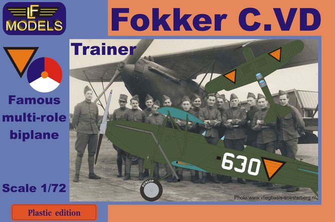 Fokker C.VD Trainer Holland part III.