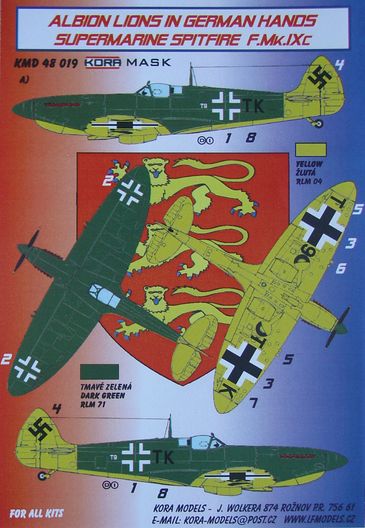 Supermarine Spitfire F.Mk.IXC Luftwaffe