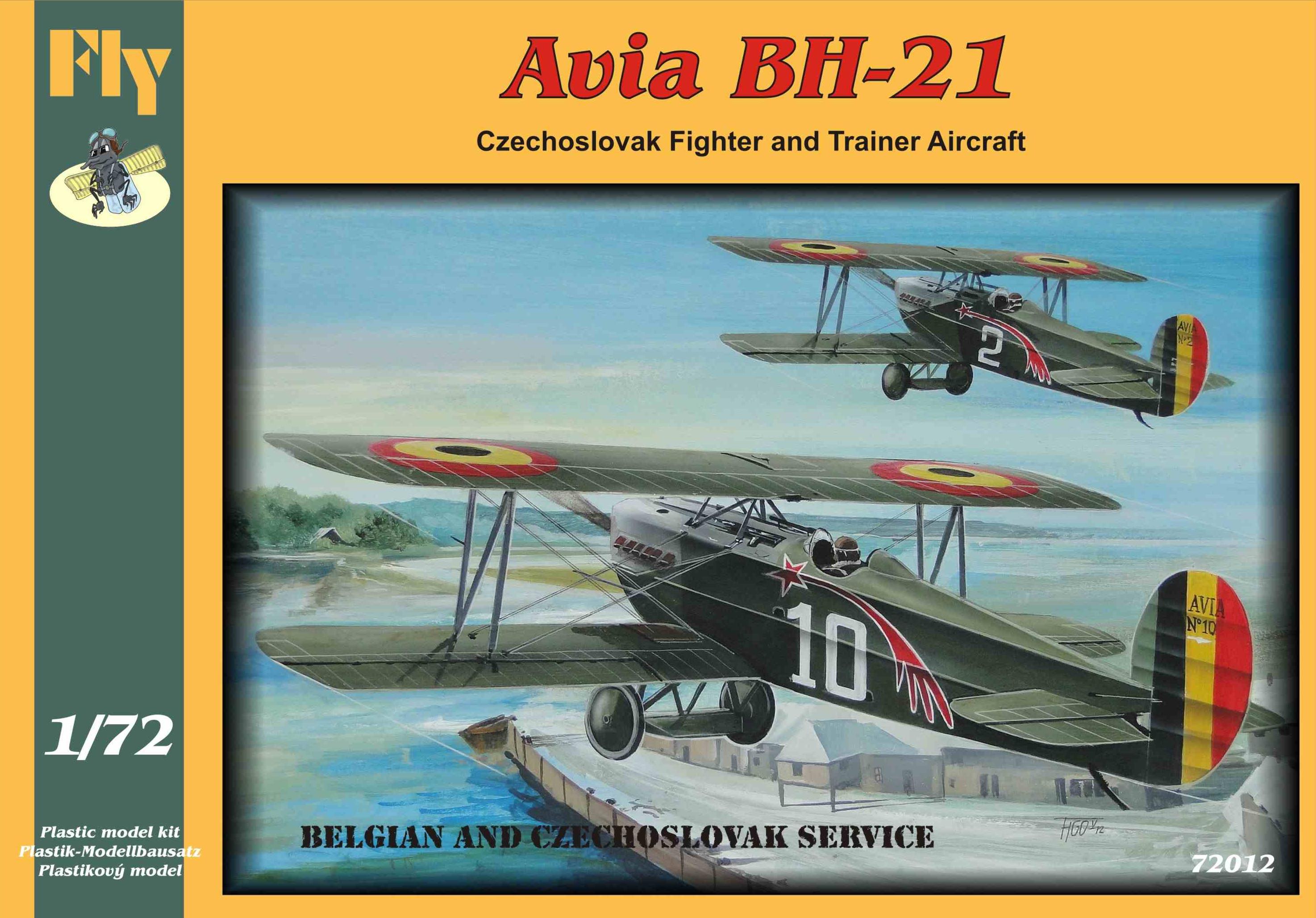 Avia BH-21 (Belgian & Czechoslovak Service) - Click Image to Close