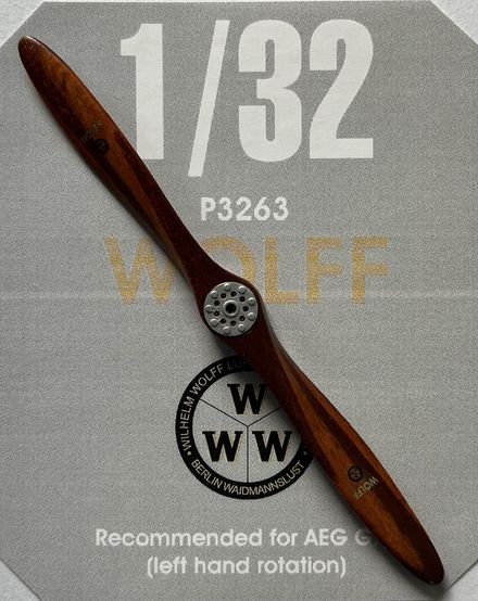 Wolff propeller (left hand rotation) 1/32
