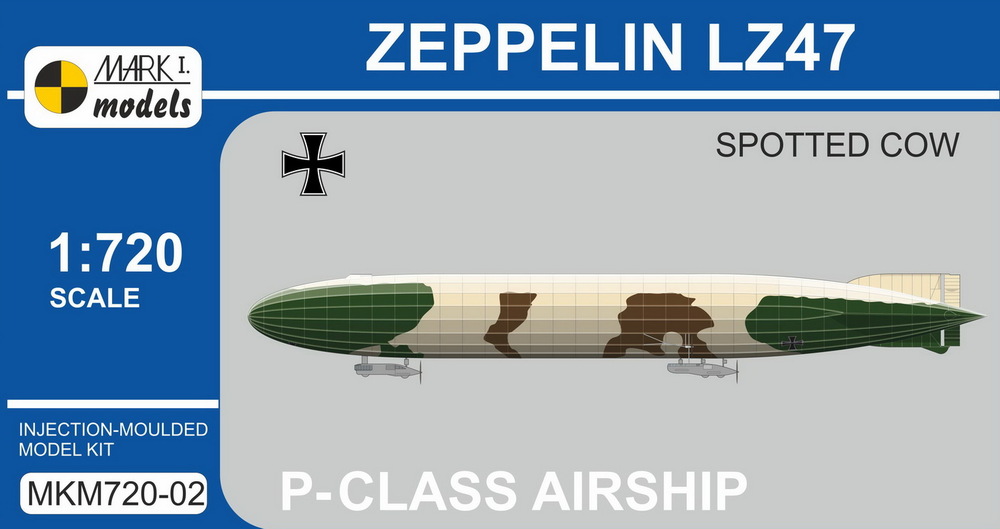 Zeppelin P-class LZ47 'Spotted cow'