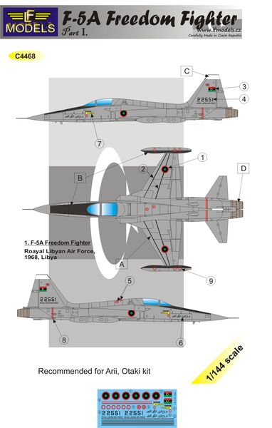 F-5A – Libya