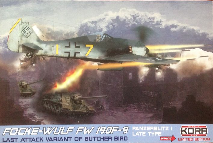 Focke-Wulf Fw-190F-9 Panzerblitz German attack bomber