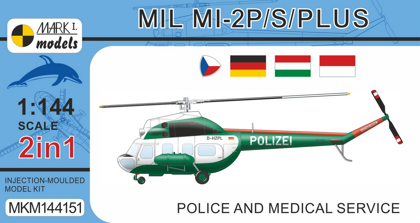 Mil Mi-2 Hoplite "Police and Medical service" (2 in 1)