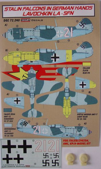 Lavochkin La-5FN Luftwaffe - Click Image to Close