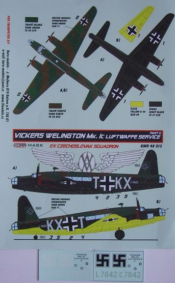 Vickers Wellington Mk.IC Luftwaffe II
