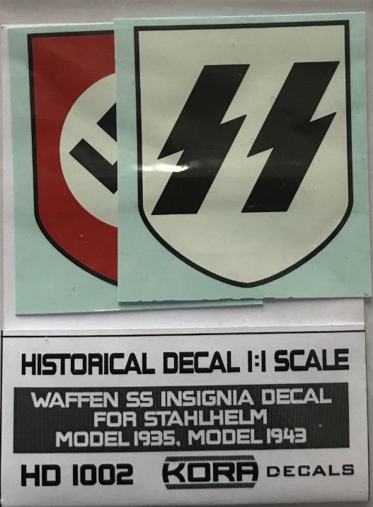 Helmet decal Waffen SS Insignia (1935,1943)
