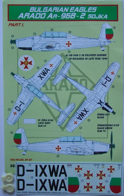 Arado Ar-96B-2 Bulgarian part I