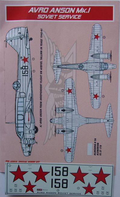 Avro Anson Mk.I (early) Soviet