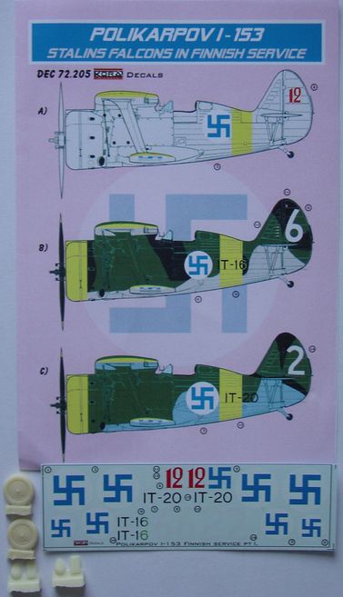 Polikarpov I-153 Finnish - Click Image to Close