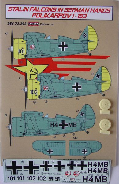 Polikarpov I-153 Luftwaffe