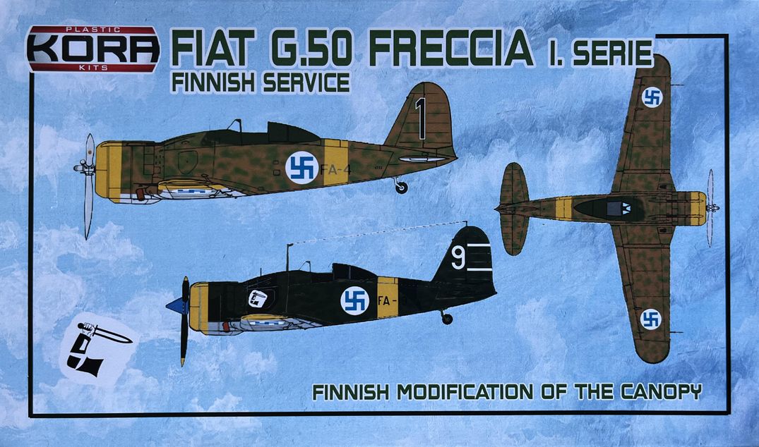 Fiat G.50 Freccia Finnish Service (modification of the canopy)