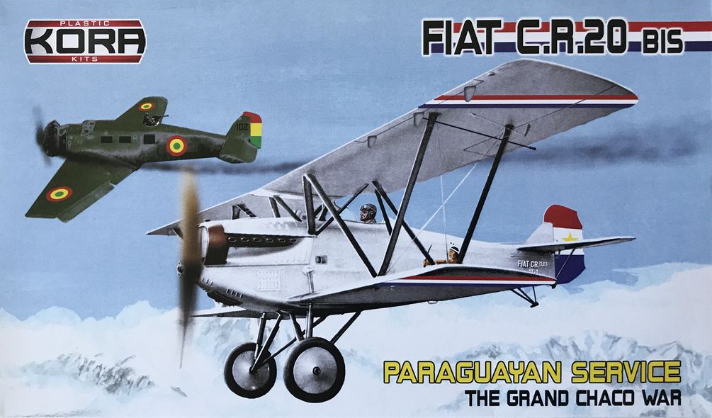 FIAT C.R. 20bis Paraguayan service - Click Image to Close