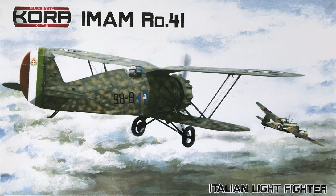 IMAM Ro.41 Italian Light Fighter