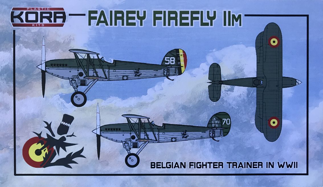 Fairey Firefly IIM Belgian fighter & trainer in WWII