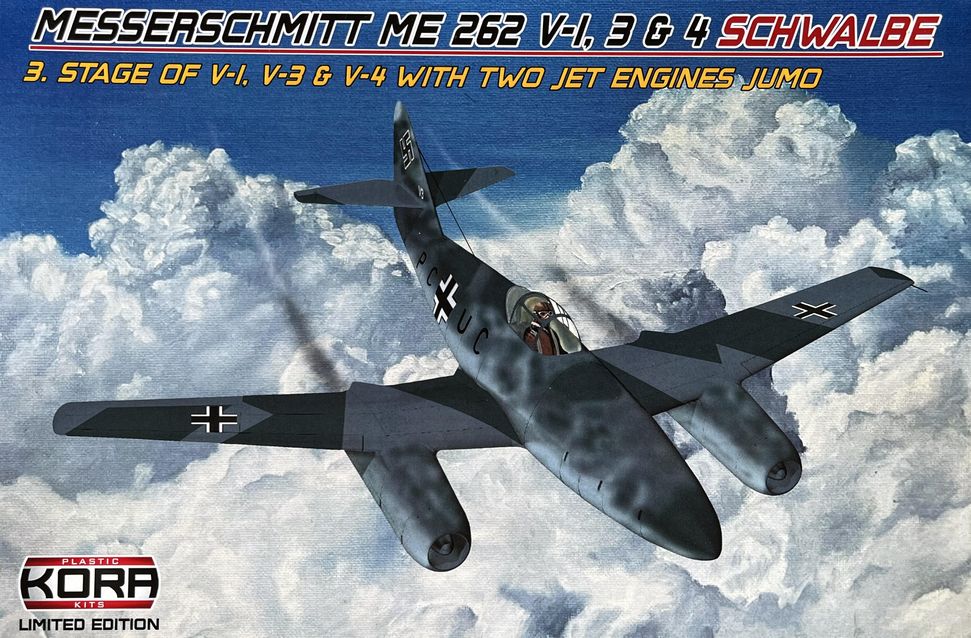 Me 262V-1/ V-3 / V-4 Schwalbe 3.stage
