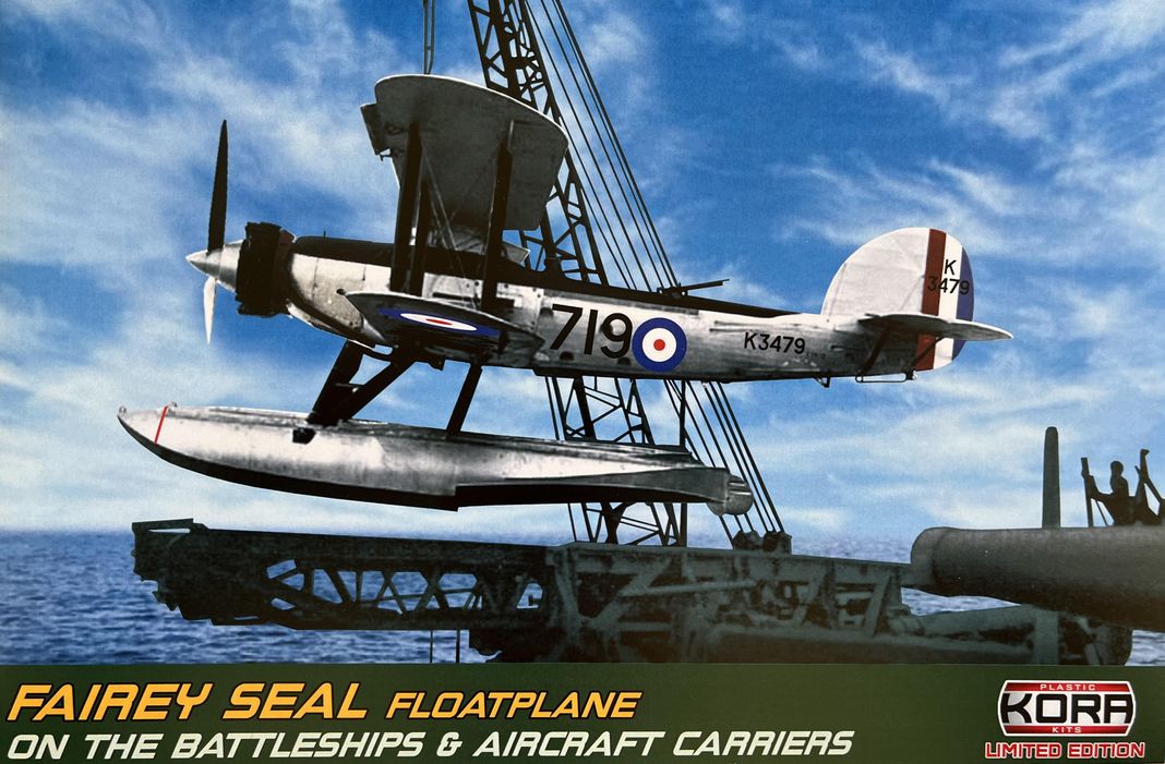 Fairey Seal Floatplane on the battleship & air. carriers