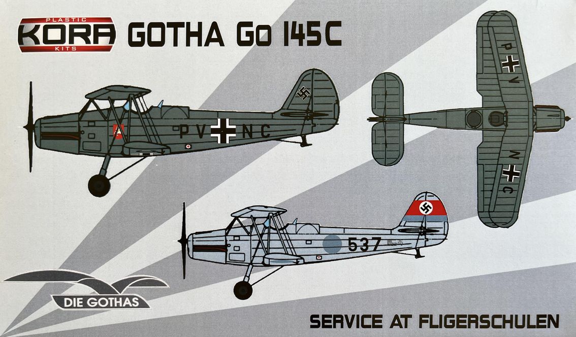 Gotha Go 145C service at Flugschulen