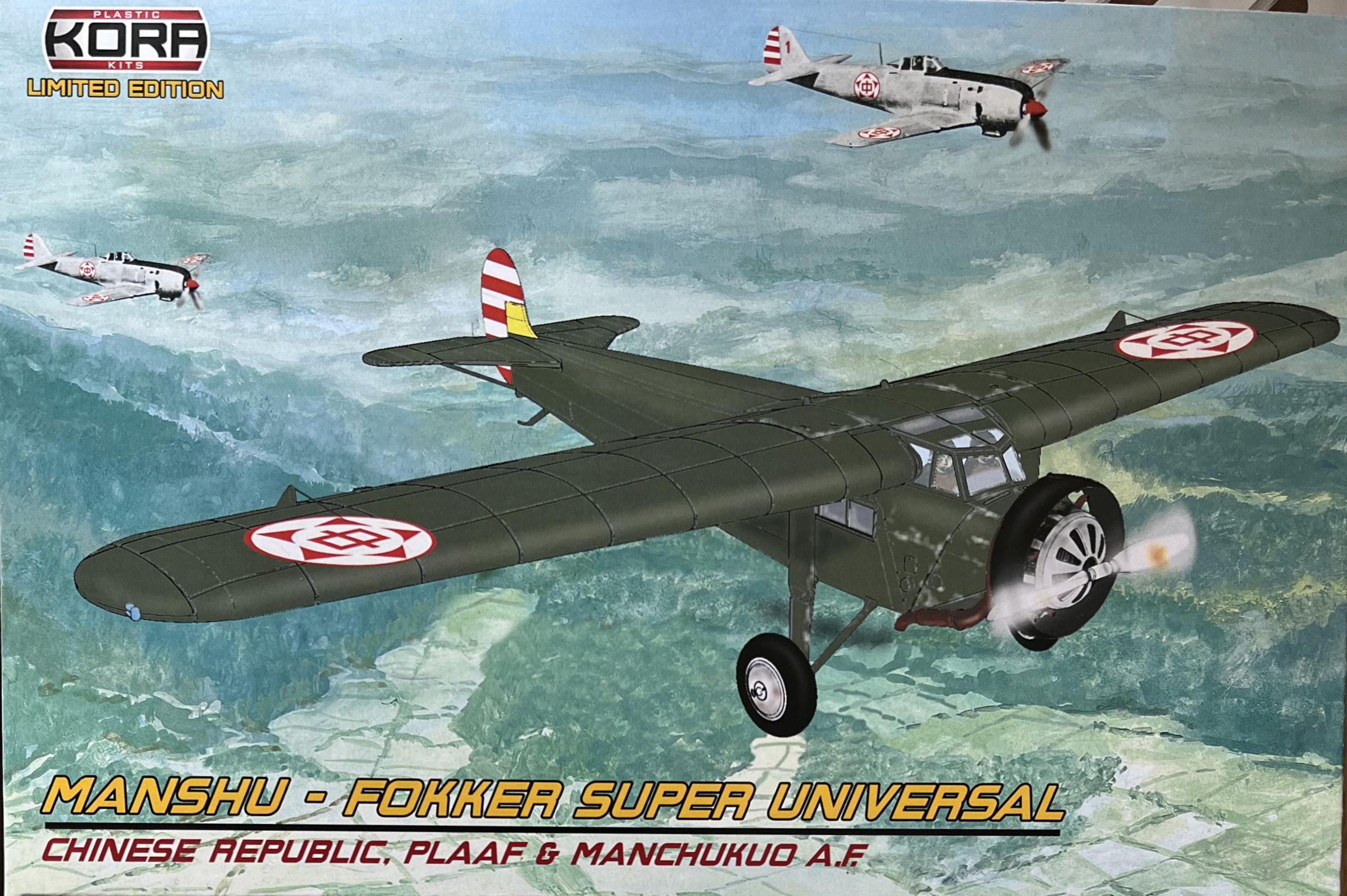 Manshu-Fokker Super Universal (Chinese Rep., PLAAF, Manchukuo)