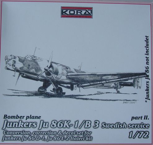 Junkers Ju 86K-1/B 3 Sweden part II.