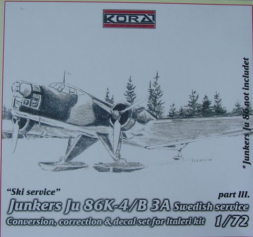 Junkers Ju 86K-4/B 3A Sweden part III.