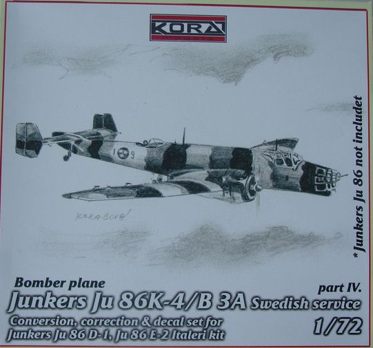 Junkers Ju 86K-4/B 3A Sweden part IV.