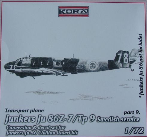 Junkers Ju 86Z-9/Tp 9 Sweden part IX.