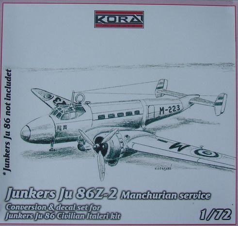 Junkers Ju 86Z-2 Manchuria