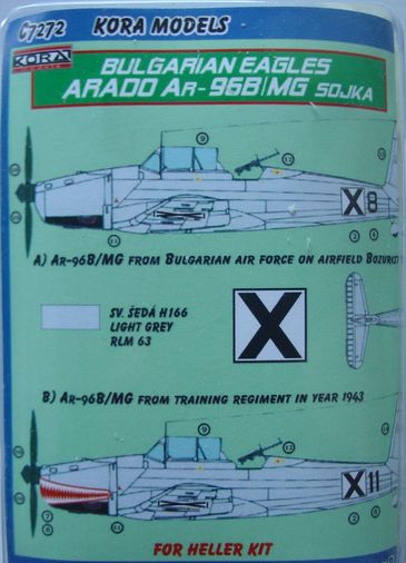 Arado Ar-96B/MG Bulgarian