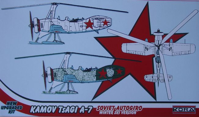 TsAGI(Kamov) A-7 Soviet autogiro ski version (NT) - Click Image to Close