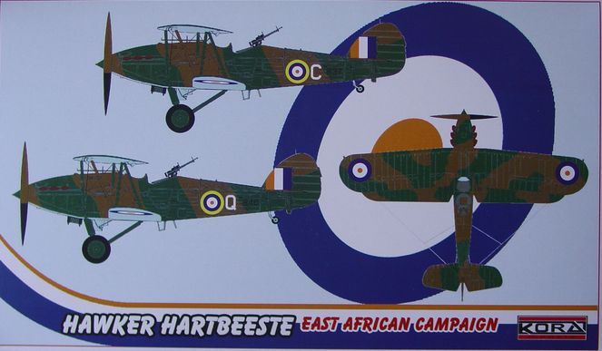 Hawker Hartbeeste-East African Campain - Click Image to Close