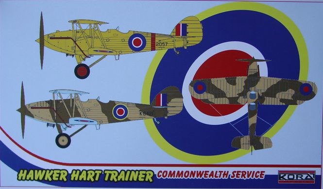 Hawker Hart Trainer-Commonwealth service - Click Image to Close