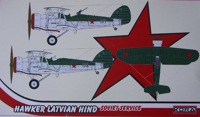 Hawker Latvian Hind-Soviet service - Click Image to Close