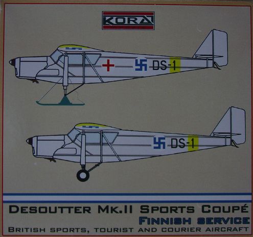 Desoutter Mk.II Sports Coupe - Finnish AF - Click Image to Close