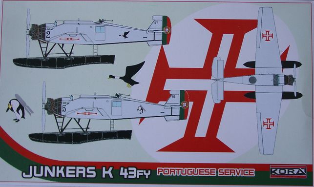 Junkers K43FA Portuguese service - Click Image to Close