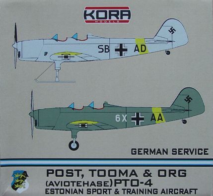 Post, Tooma & Org PTO-4 German - Sonderst.Buschmann - Click Image to Close