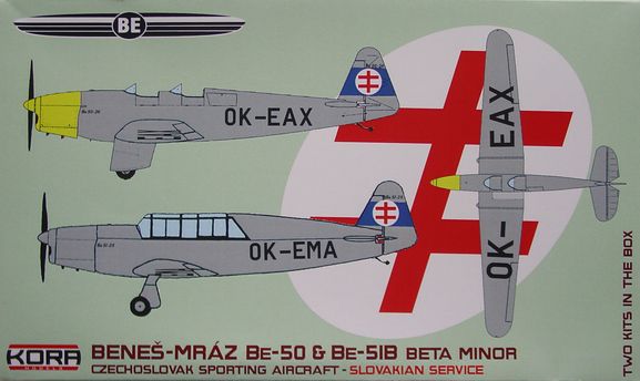 Benes-Mraz Be.50 & Be.51 Slovakian service - 2 kits