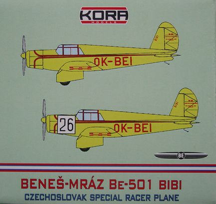 Benes-Mraz Be.501 Bibi - Czechoslovak racer planes