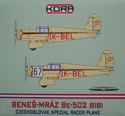 Benes-Mraz Be.502 Bibi - Czechoslovak racer planes - Click Image to Close