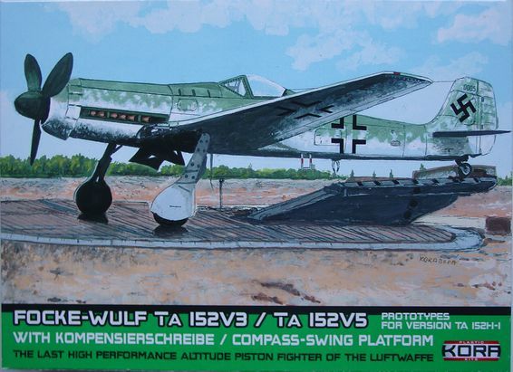 Focke-Wulf Ta-152V-3/V-5 with Kompensierscheibe