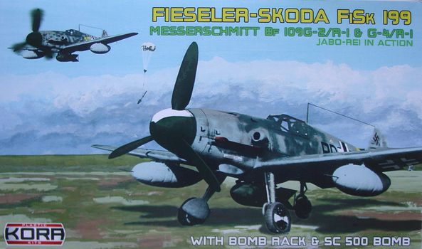 Fieseler-Skoda FiSk 199 w/ SC500 & bomb rack