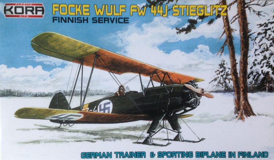 Focke Wulf fw 44J Finnish service