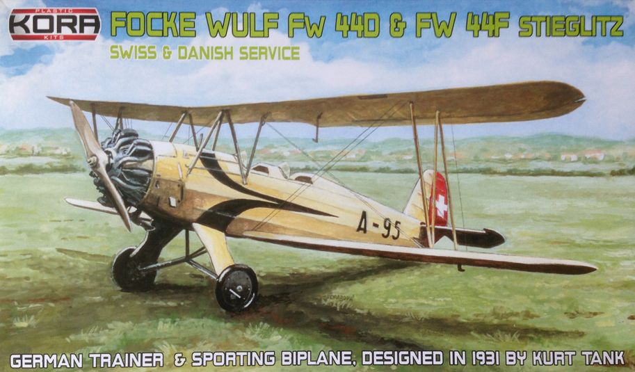 Focke Wulf Fw 44D &Fw 44F Swiss & Danish service