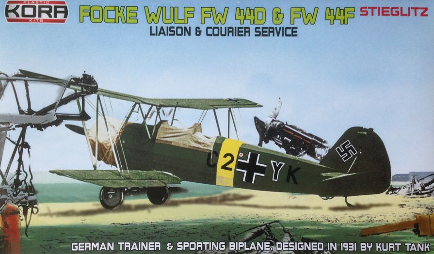 Focke Wulf Fw 44D &Fw 44F liaison & courier service