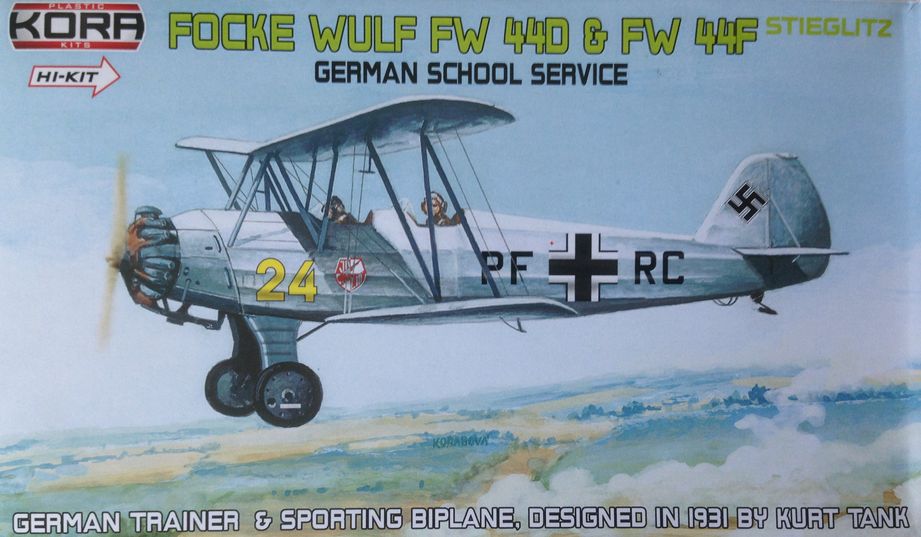 Focke Wulf Fw 44D &Fw 44F German school service