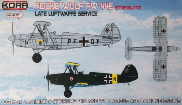 Focke Wulf Fw 44E Late Luftwaffe service