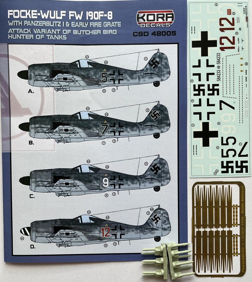 Focke Wul Fw 190F-8 with Panzerblitz I & early fire grate