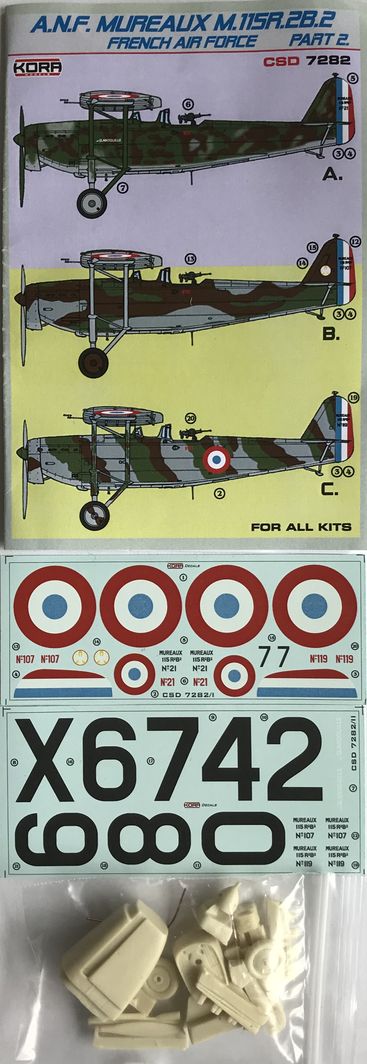 A.N.F. Mureaux M.115R.2B.2 French AF Part 2